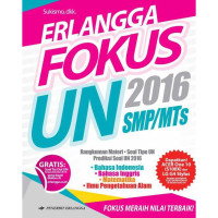 Image of Erlangga Fokus UN SMP/MTs 2016